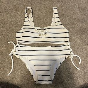 two piece bikini, size small